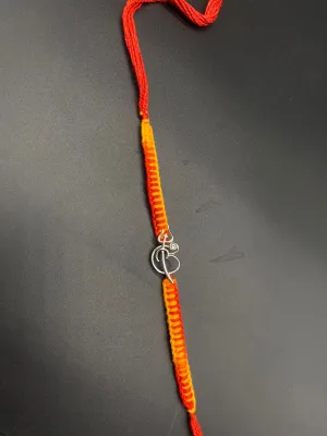Trishul OM Curved Rakhi