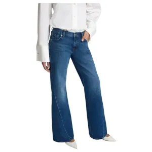 Women's Seven for All Mankind Slim Illusion Twisted Seam Flare Jeans 7U350555