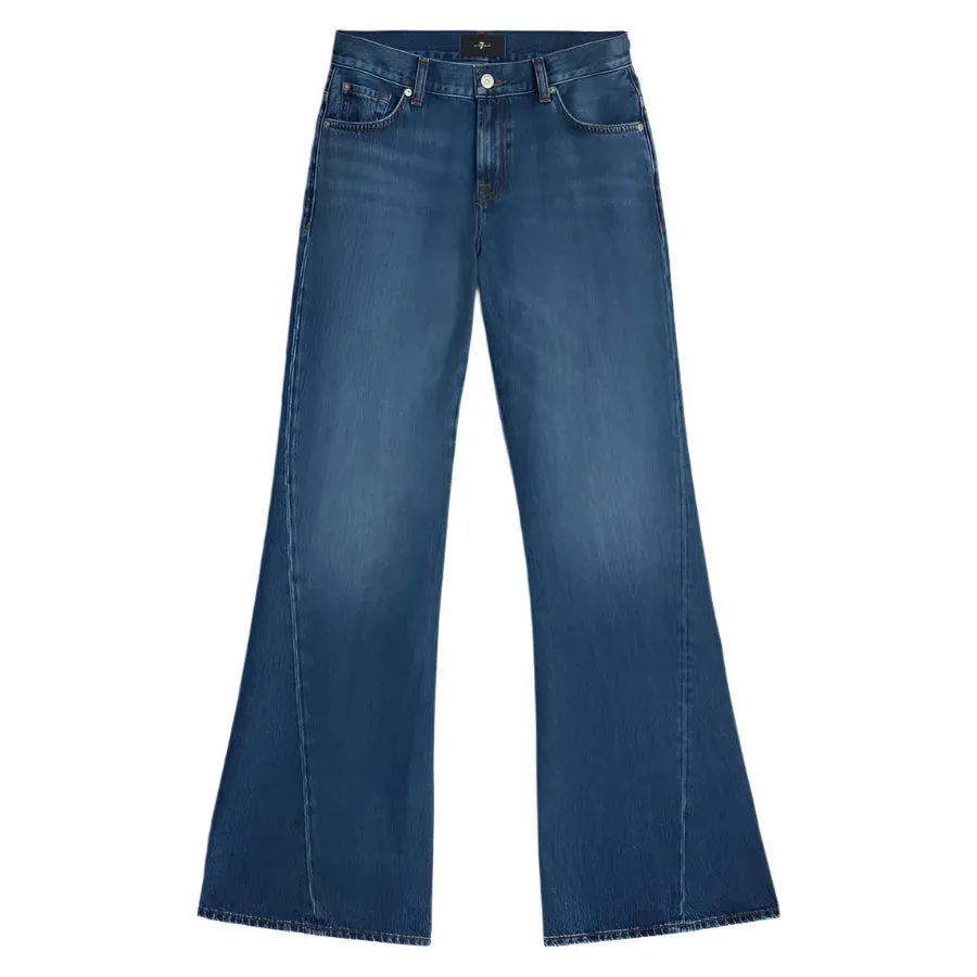 Women's Seven for All Mankind Slim Illusion Twisted Seam Flare Jeans 7U350555
